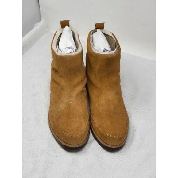 Steve Madden Womens Tommy Tan Sued Ankle Boots US 10 M - Picture 2 of 9